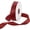 Burgundy Red, variant on 1/8 Inch 50 Yard Satin Ribbon Thick Double Face Grosgrain Silk Ribbon, [for Gift Wrapping, Hair Bows, Wedding, Cake, Flower] - Gold