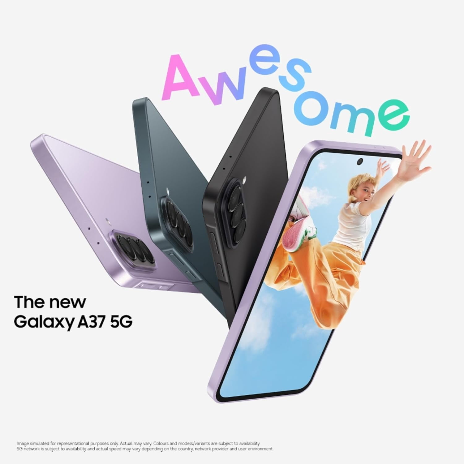 Samsung Galaxy A37 5G (256GB Storage, 8GB RAM) Ai Smartphone