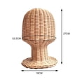 thumbnail image 3 of GROWTH TANK Pastoral Hat Rack Table Storage Display Stand for Office Hotel Cloakroom 52.5cmx18cmx27cm, 3 of 9