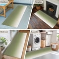 thumbnail image 5 of Rectangle Rug 2x6Ft Sage Green Gradient Ombre Soft Indoor Throw Rugs Carpets for Living Dining Bedroom Kids Room Non-Slip Playroom Crawl Rug Floor Mats Solid Color Background, 5 of 9