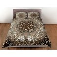 thumbnail image 3 of Mandala Bohemio Juego de Funda Nórdica Colorido Colcha, Dormitorio Ropa de cama con, 3 of 4
