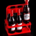 thumbnail image 5 of MOQIN Foldable Beer Bottle Carrier 6 Bottles, Drinks Container for Outdoor BBQ Picnic, Collapsible, Coffee Carrier with Handle Wine, Cocktails, Portable Drink, 5 of 6