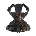 thumbnail image 4 of Lsque Pug Wearing Sunglasses Flowers Dog Harness, No-Pull Pet Harness with 2 Leash Clips, Adjustable Soft Padded Dog Vest with Easy Control Handle for Large Dogs-Large, 4 of 9