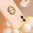 thumbnail image 5 of Daxi for iPhone 11 mobile phone case with 360° ring bracket magnetic support shockproof protective cover-Rose Gold, 5 of 7