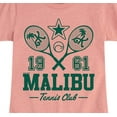 thumbnail image 3 of Barbie - Ken Malibu Tennis Club - Girls Fitted Short Sleeve Graphic T-Shirt, 3 of 5