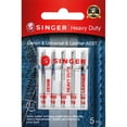 thumbnail image 2 of SINGER Heavy-Duty Sewing Machine Needles, Size 90/14, 100/16, 110/18 - 3 Pack, 2 of 7