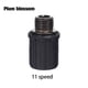 thumbnail image 5 of Cuerpo de buje libre Riwesomey Eje de rueda trasera para bicicletas de montaña acero Torx Tipo 1 11S, 5 of 6