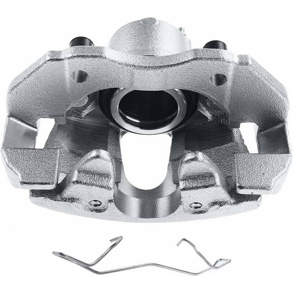 A-Premium Disc Brake Caliper Assembly with Bracket Compatible with Select Mazda Models - 3 2005-2006/2008-2013, 3 Sport 2009-2010/2012-2013 - Front Right Passenger Side