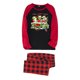 thumbnail image 2 of Conjuntos de pijamas navideños familiares a juego Grinch 2024, pijama de Grinch con parte superior y pantalones de pijama a cuadros, pijama de Grinch para niños y adultos para la familia, Hombres XXL, 2 of 4