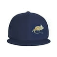 thumbnail image 2 of ZICANCN Chameleon Exotic Baseball Caps, Trucker Hats for Men And Women, Adjustable Breathable Flat Caps, Navy Blue, 2 of 8