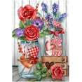 thumbnail image 1 of Kit Completo De Pintura De Diamante, Pintura De Diamante Pintura De Diamante Flor Kit Completo De Bordado De Diamante Pintura De Diamante 5D Día De San Valentín Rosa Roja Pintura De Diamante 5D Amor C, 1 of 4