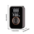 thumbnail image 3 of Portable Car Tire Inflator High Power Air Compressor Pump With Digital Display Usb Port For Vehicles Bikes Emergency Inflation 12V Dc Power Source, 3 of 9