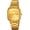 Gold, variant on Men’s Minimalist Square Quartz Watch Fashion Business Casual Analog Wristwatch Waterproof Ultra Thin Stainless Steel Band with Date Display Gift for Men Women