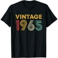 thumbnail image 2 of Vintage 1965 58th Birthday Gift Men Women 58 Years Old T-Shirt, 2 of 3