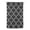 Black, variant on Sheer Curtains 45 Inch Length, Brown Moroccan Semi Sheer Curtains Light Filtering Window Treatment, Morocco Abstract Quatrefoil Geometric Privacy Voile Drapes for Living Room Bedroom 52x45 Inch