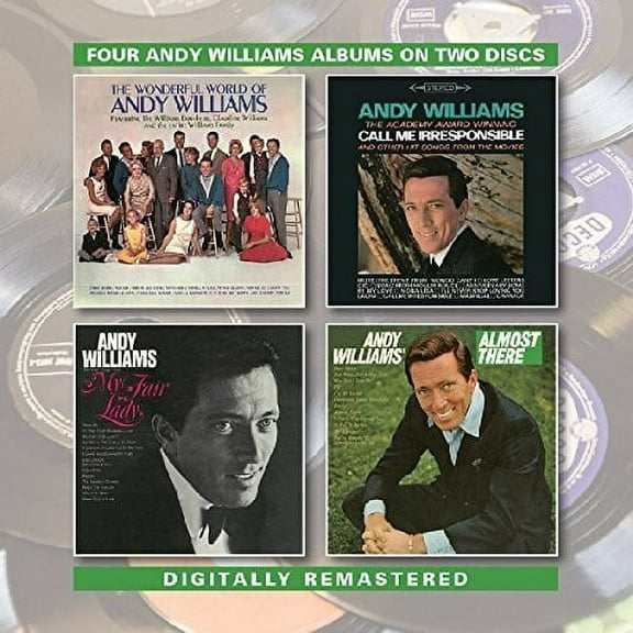 Andy Williams - The Wonderful World Of, Call Me Irresponsible, My Fair Lady & Almost There - Music & Performance - CD