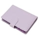 thumbnail image 3 of Binder Planner A6 6 Holes PVC PU Leather Sufficient Capacity Loose Leaf Rings Soft Waterproof Portable Binder Notebook Purple, 3 of 3