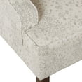 thumbnail image 4 of HomePop Classic Swoop Arm Accent Chair - Textured Beige Patterns, 4 of 8