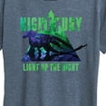 thumbnail image 3 of How to Train Your Dragon - Night Fury Light Up The Night - Women's Short Sleeve Graphic T-Shirt, 3 of 5