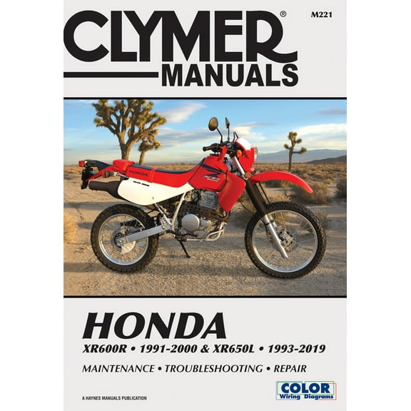 Honda XR600R (1991-2000) XR650L (1993-2019) Service and Repair Manual ^