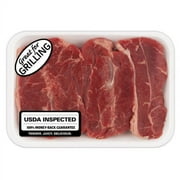 Beef Boneless Flat Iron Steak, .9-1.4 lbs