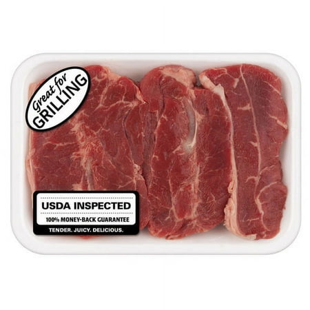 Beef Boneless Flat Iron Steak, .9-1.4 lbs