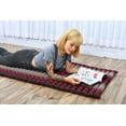 thumbnail image 3 of Leewadee Rollable Floor Mat M – Comfortable and Rollable Thai Mattress, Soft Massage Mat Filled with Kapok, Perfect to Use as a Sleeping Mat 75 x 28 inches, Green, 3 of 8
