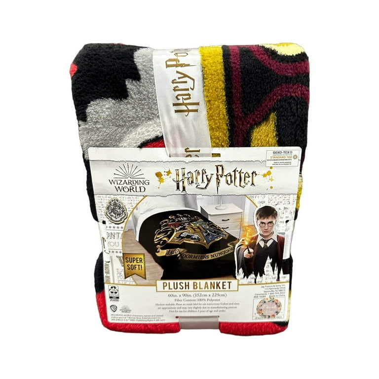 Harry Potter Soft Throw Wizarding World Twin Full Sized Fleece