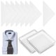 thumbnail image 1 of 60pcs Men Camisa Collar Stays Autoadhesivo Soporte de cuello formal Soporte de collar, 1 of 5
