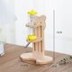 thumbnail image 3 of Dispensador de Agua para Mascotas Hervidor de Madera Soporte Vertical Altura Ajustable de Madera Sólida para el Soporte Del Dispensador de Agua de la Jaula Del Conejo Del Cerdo de Guinea Del Hámster, 3 of 5
