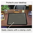 thumbnail image 3 of Artistic Logo Pad Desk Organizer, 20" x 31", Black/Clear, 3 of 6
