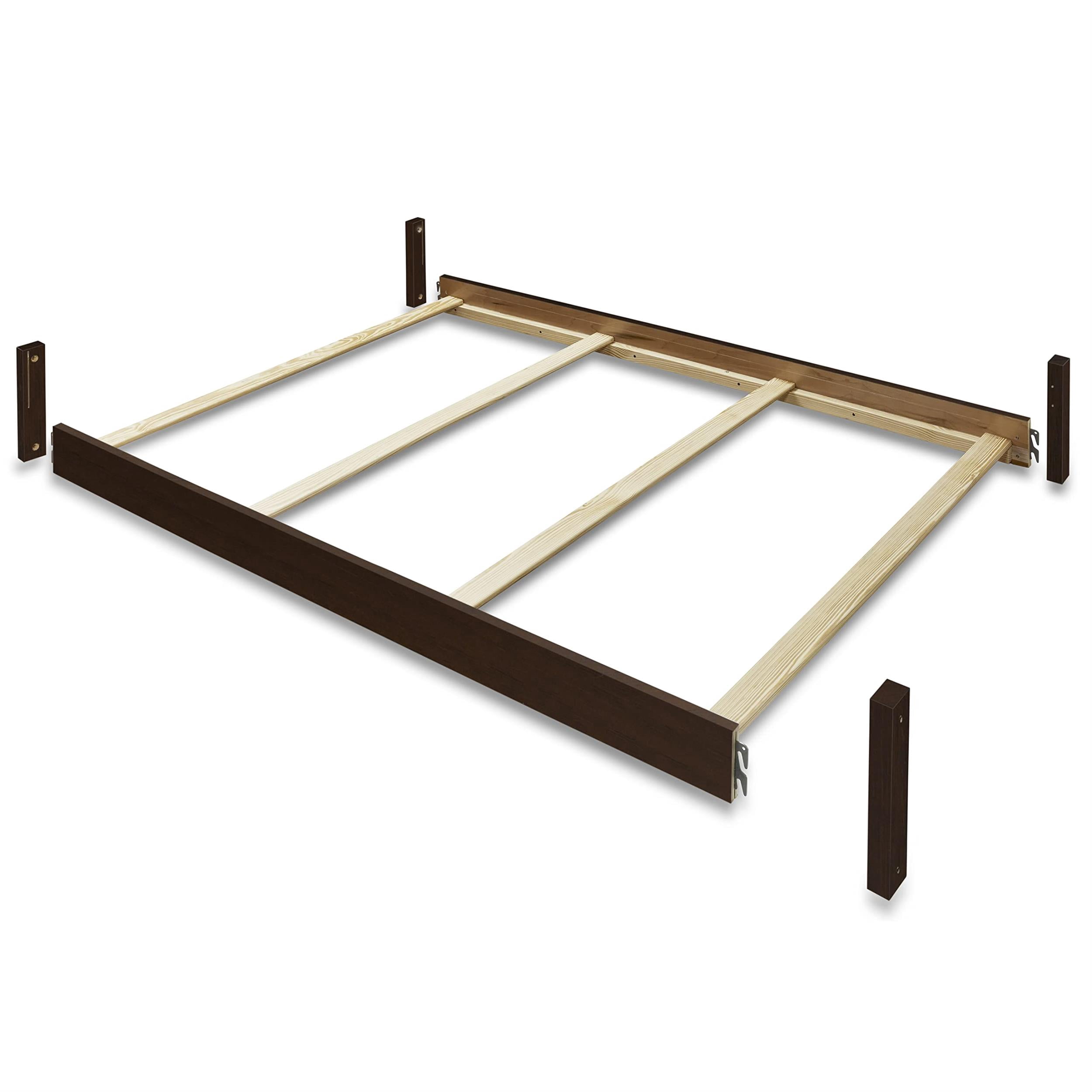 Davinci Jacob Hidden Hardware Conversion Rails, White By DaVinci