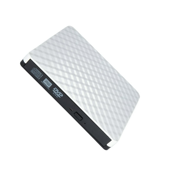 Reproductor VCD portátil Inteprter de lectura de datos DVD para coche color negro blanco