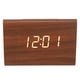 thumbnail image 5 of Reloj digital de madera, reloj despertador digital de madera, reloj digital de madera, reloj despertador LED de madera, resistente y duradero, 5 of 9