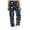 Navy-2, variant on Women's Valentine's Flannel Pajamas Pants Fleece Lined Print Elastic Waist Sleepwear with Pockets Navy-2 L