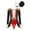 Black, variant on YiZYiF Womens Circus Ringmaster Long Sleeve Allover Sequin Bodysuit Tassel Leotard Halloween Costume Black 4XL