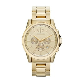 Armani Exchange Men's Classic Gold Dial Watch AX2602