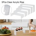 thumbnail image 1 of 5Pcs/set 3mm Acrylic Display Stand Jewelry Showcase Storage Rack Shelf Holder, 1 of 11