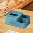 thumbnail image 4 of Tissue Cover Box With Tissue Cell Phone Facial Paper Organizer For Kitchen Bathroom Vanity Countertops Bedroom Dressers And Tables Gift, 4 of 6