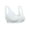 White, variant on Comfort Sleep Bra, Front Closure, Beige, Size 36