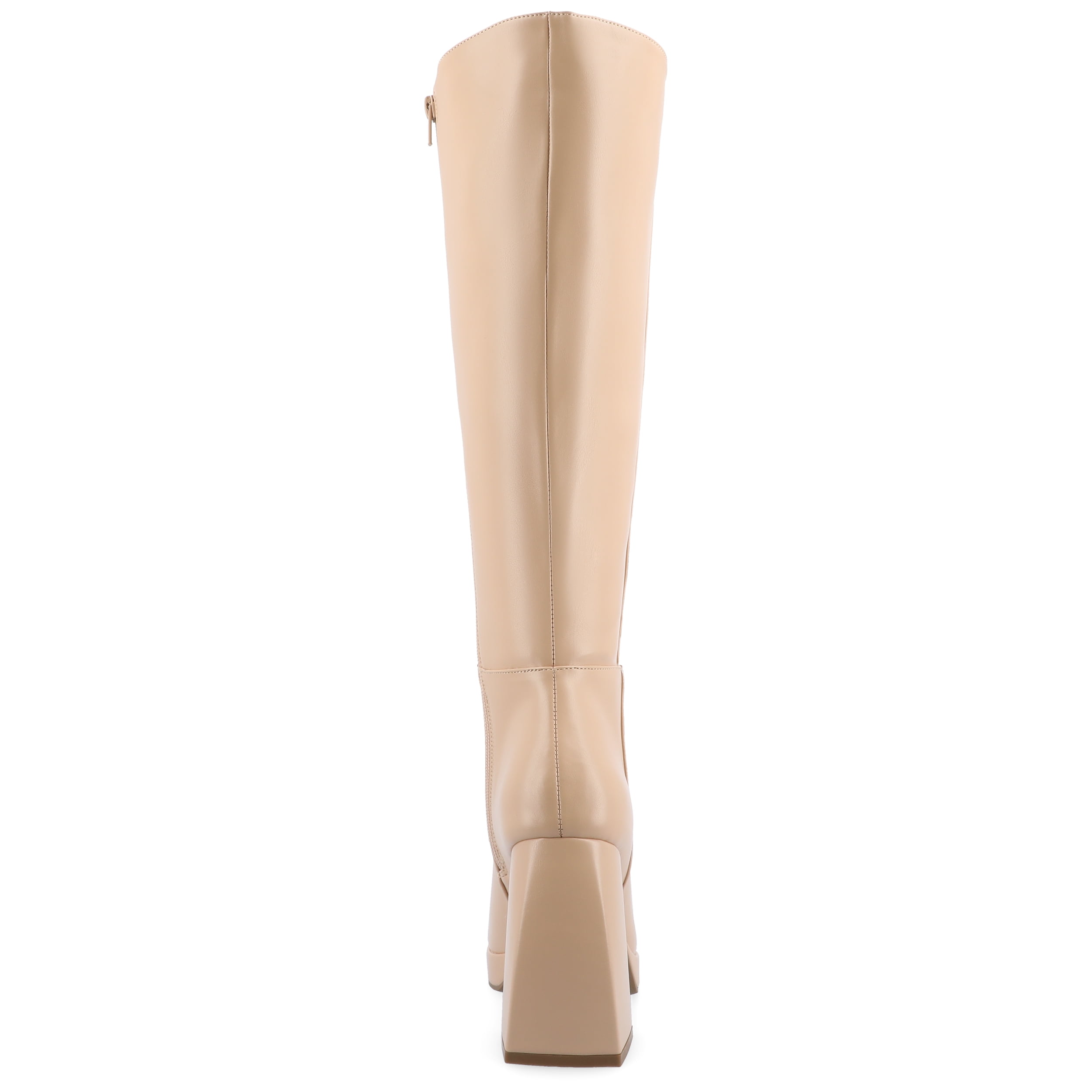 Journee Womens Mylah Platform Square Toe Boots