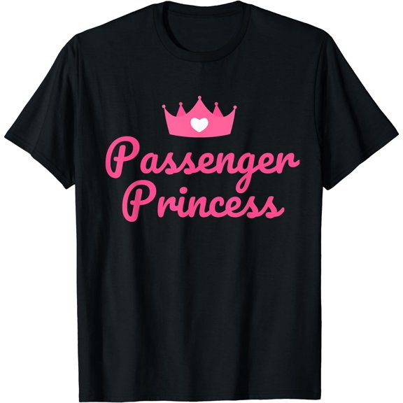 Princess passenger, Passenger princess T-Shirt Black Small