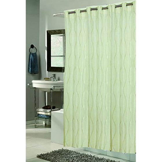 Royal Bath Easy On No Hooks Needed Stall Size 54 X 78 Fabric Royal Bath Easy On No Hooks Needed Stall Size 54 X 78 Fabric Shower Curtain With Built In Bristol Com