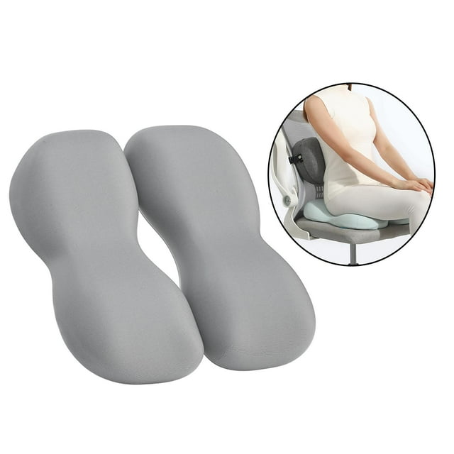 Cojín de apoyo para asiento trasero Colco Cojín del asiento trasero gris