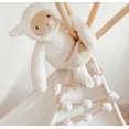 thumbnail image 2 of Elegant Baby Bedtime Huggie Plush Toy, Lamb, Beige/White, 2 of 3
