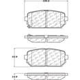 thumbnail image 2 of Centric 105.12960 Posi Quiet Ceramic Pads, 2 of 4