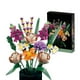 thumbnail image 4 of Juego de bloques de construcción para ramo de flores, hermoso y exquisito ramo de flores en bloques para regalo de San Valentín, 4 of 12