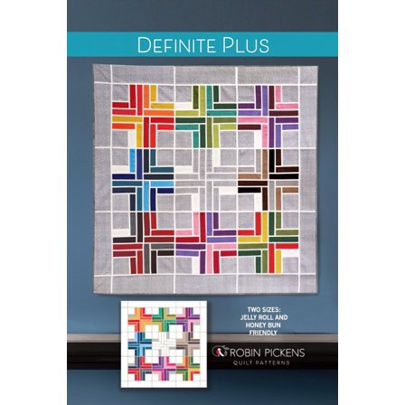 Definite Plus Quilt Pattern by Robin Pickens
