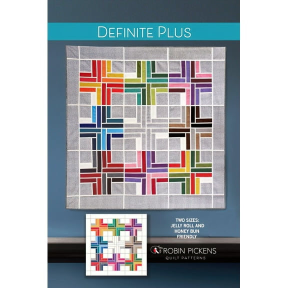 Definite Plus Quilt Pattern by Robin Pickens