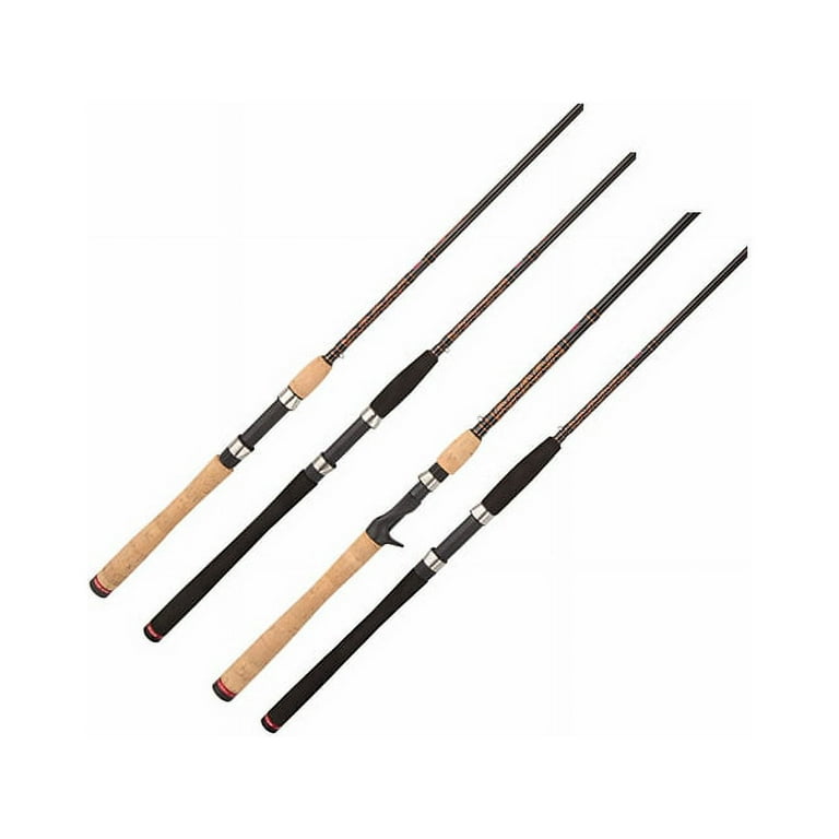 Flying Fisherman 10 lbs. - 17 lbs. 7 ft. Passport Travel Spinning Rod,  Includes Case P041 - The Home Depot